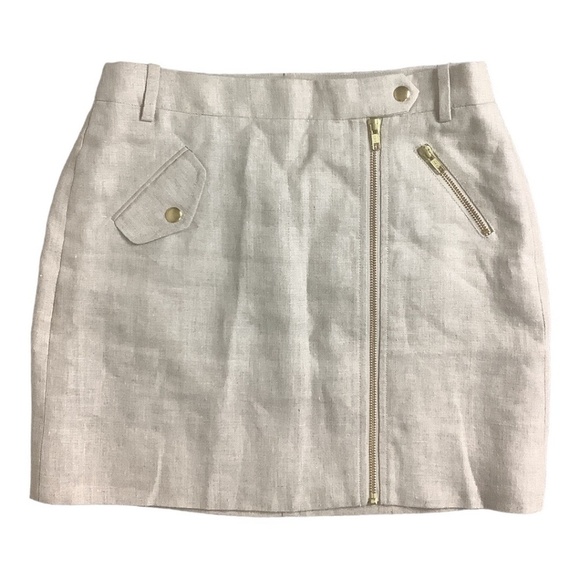 J. Crew Linen Skirt MSRP $119 - Picture 2 of 5